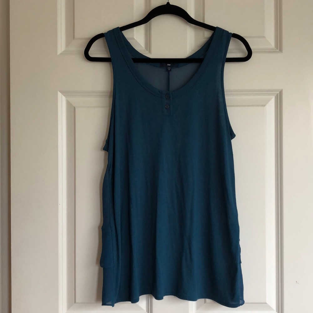 GAP Sheer Back Tank Top